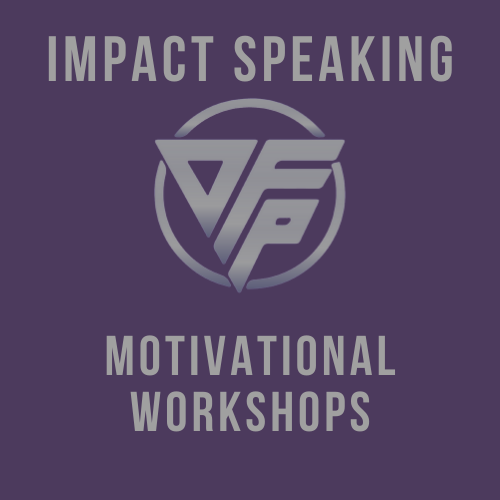 Author Vernon Davis is available for motivational speaking. Impact speaking workshops for working professionals, college students and teenagers: Vernon aims to aid the current and upcoming generations through motivating them with practical principles that can be applied immediately.