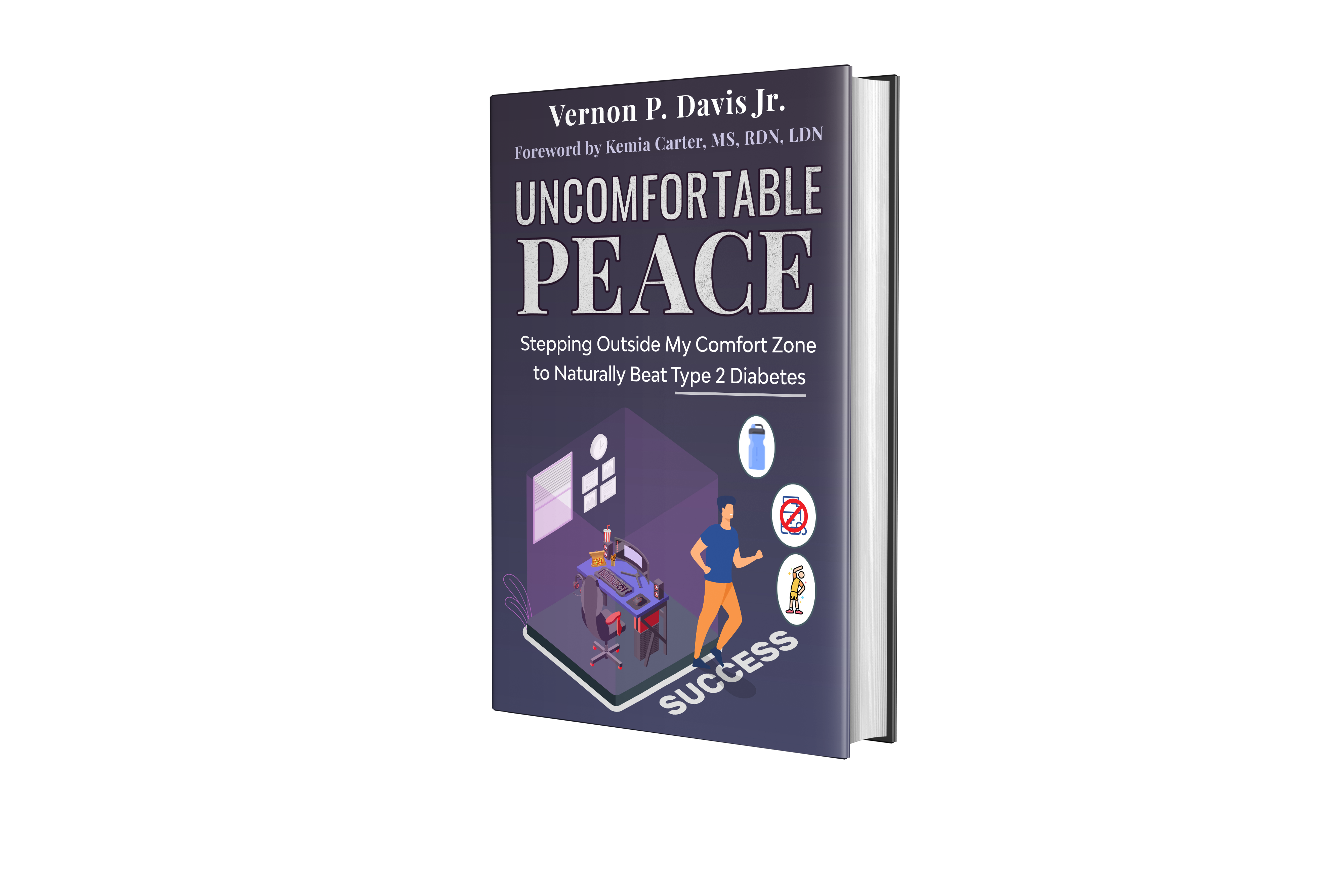 Do you have type 2 diabetes? A1C level over  6.5?  Looking to lose weight after having experienced failed diet attempts? Uncomfortable Peace is the book is for you!