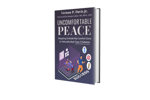 Do you have type 2 diabetes? A1C level over  6.5?  Looking to lose weight after having experienced failed diet attempts? Uncomfortable Peace is the book is for you!